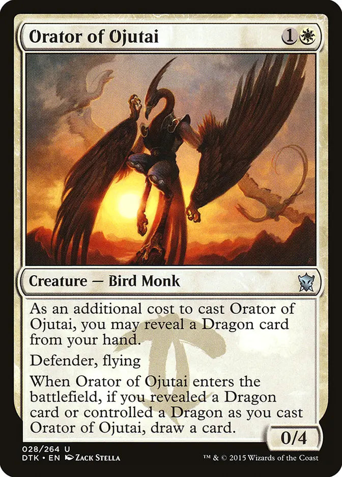 Orator of Ojutai Dragons of Tarkir