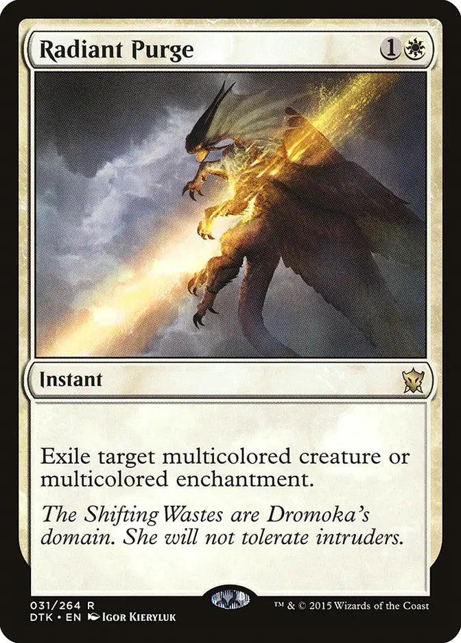 Radiant Purge Dragons of Tarkir