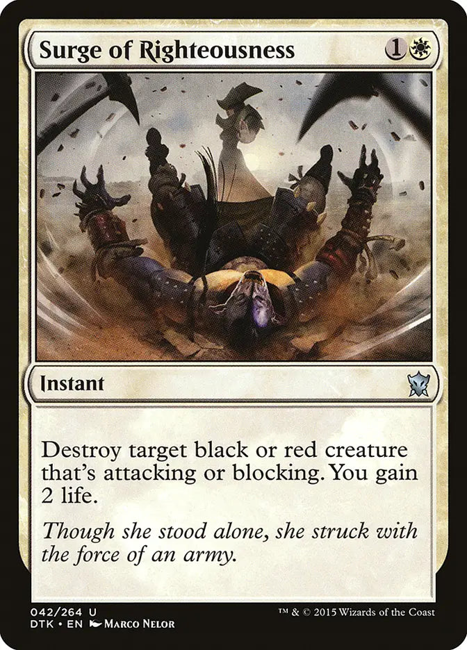 Surge of Righteousness Dragons of Tarkir