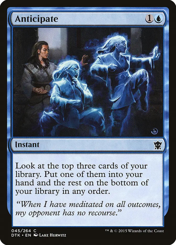 Anticipate Dragons of Tarkir