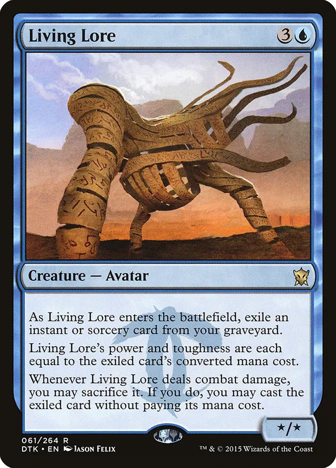 Living Lore Dragons of Tarkir