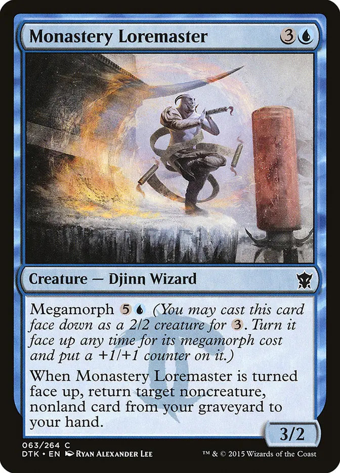 Monastery Loremaster Dragons of Tarkir