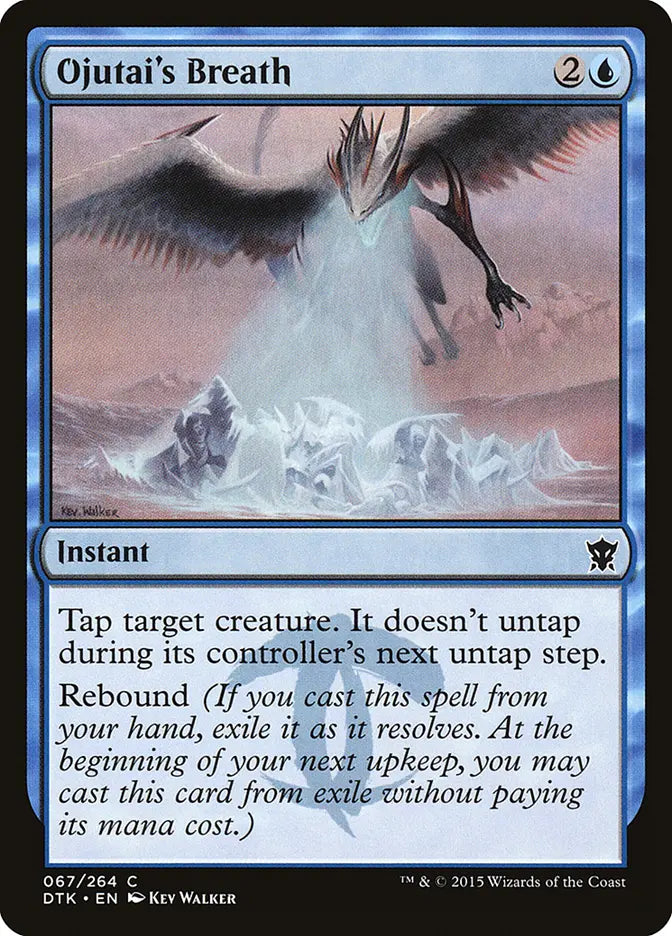 Ojutai's Breath Dragons of Tarkir