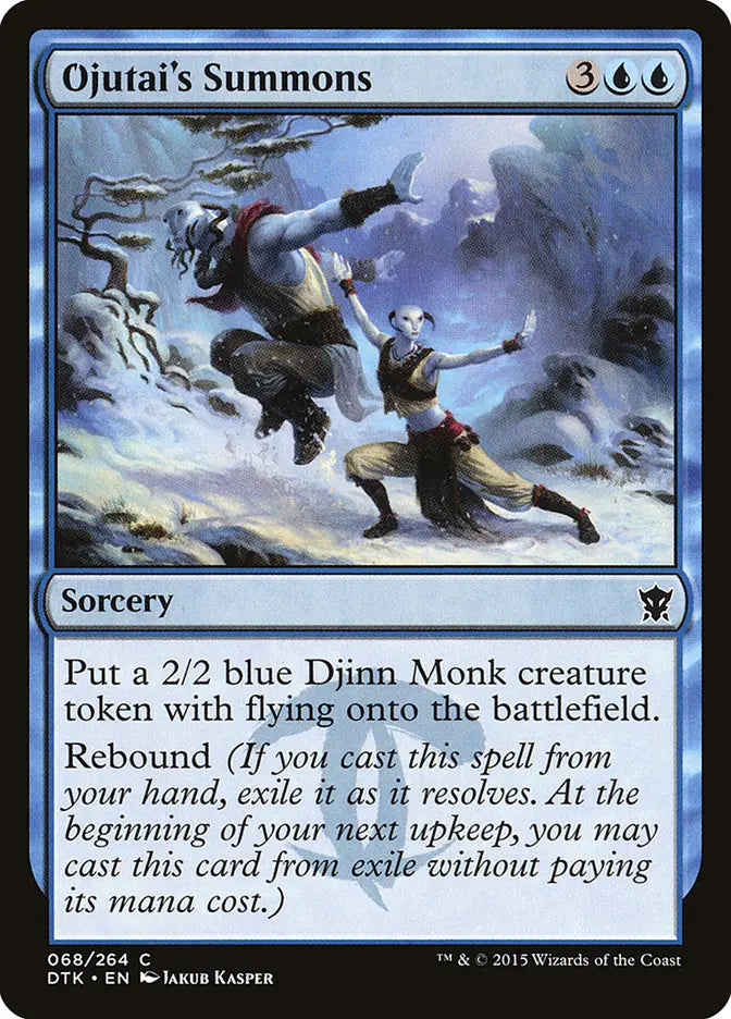 Ojutai's Summons Dragons of Tarkir