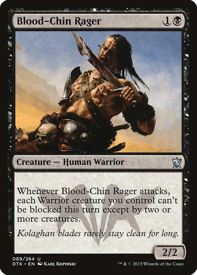 Blood-Chin Rager Dragons of Tarkir
