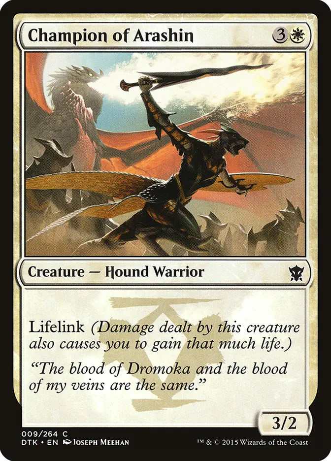 Champion of Arashin Dragons of Tarkir