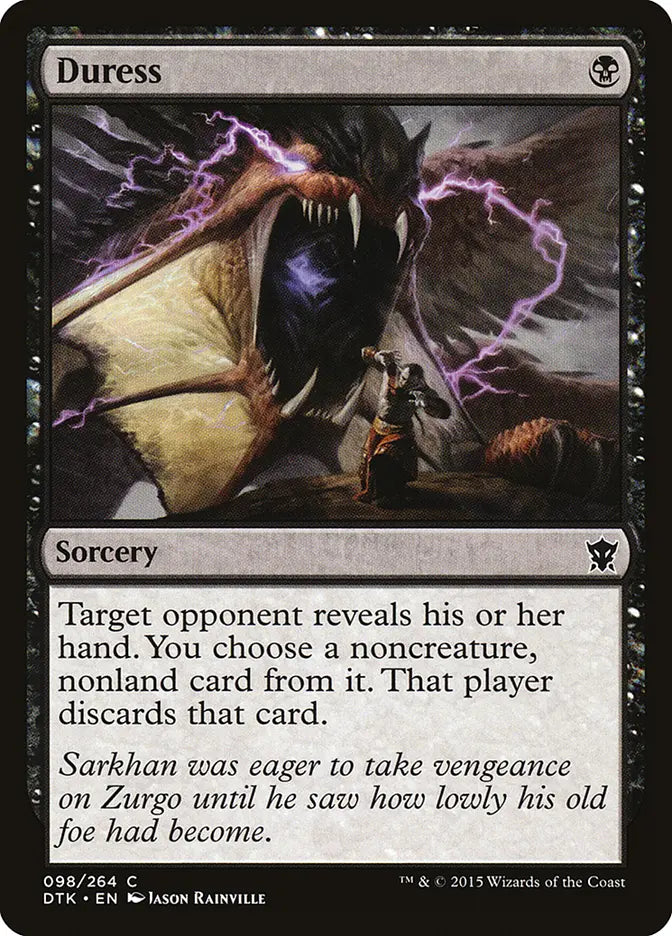 Duress Dragons of Tarkir