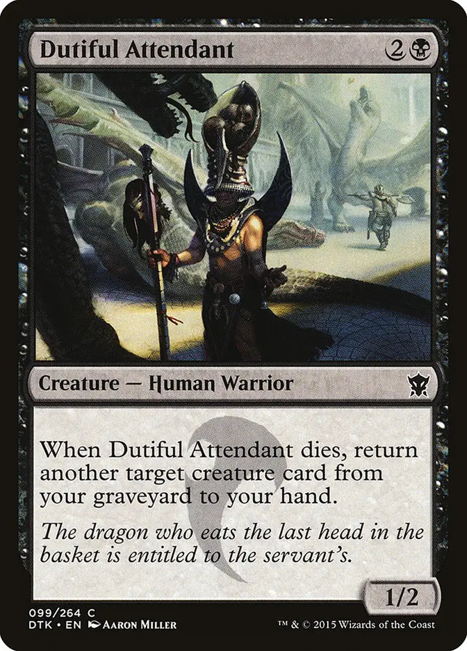 Dutiful Attendant Dragons of Tarkir