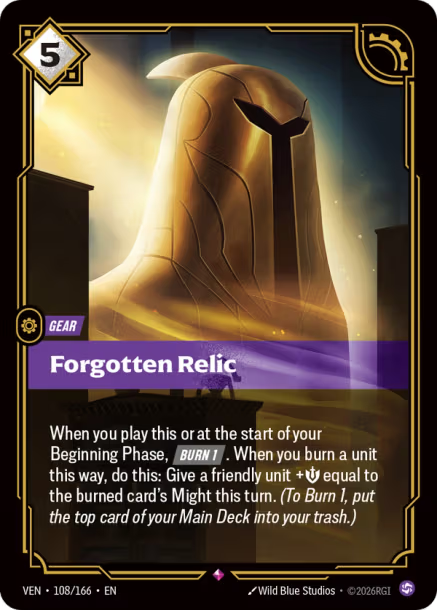 Forgotten Relic Vendetta