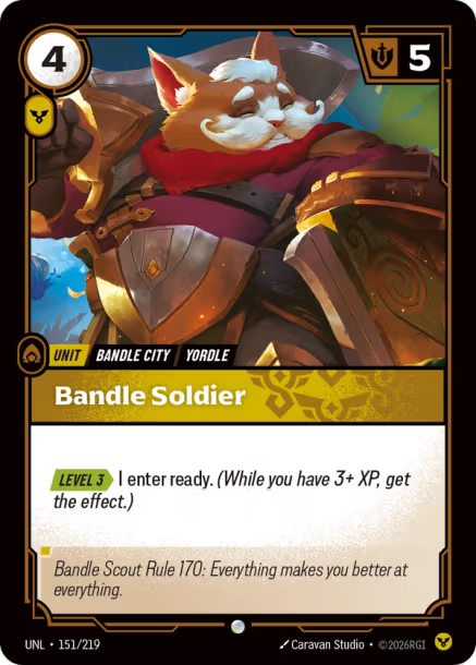 Bandle Soldier FOIL Unleashed
