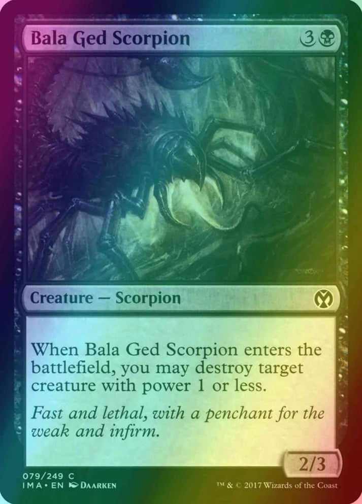 Bala Ged Scorpion FOIL Iconic Masters