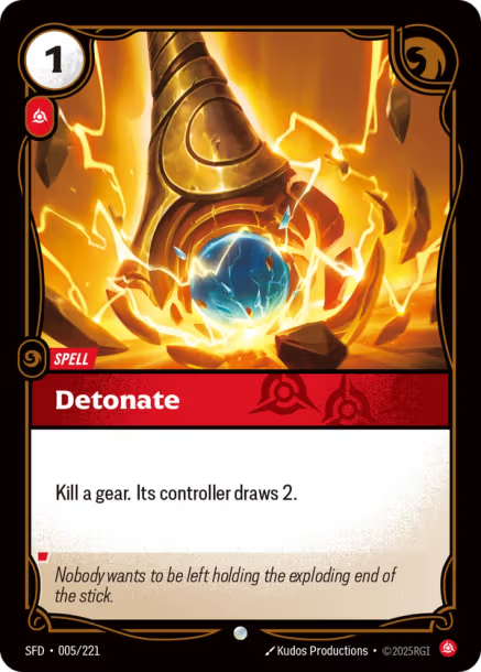Detonate Spiritforged