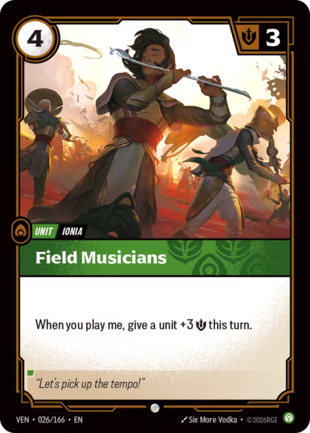Field Musicians Vendetta