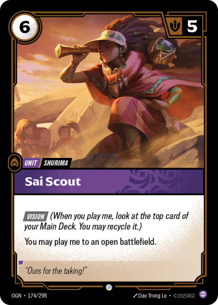 Sai Scout Origins
