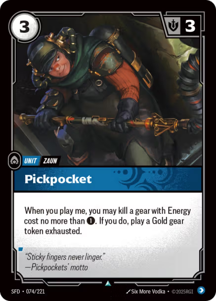 Pickpocket Spiritforged