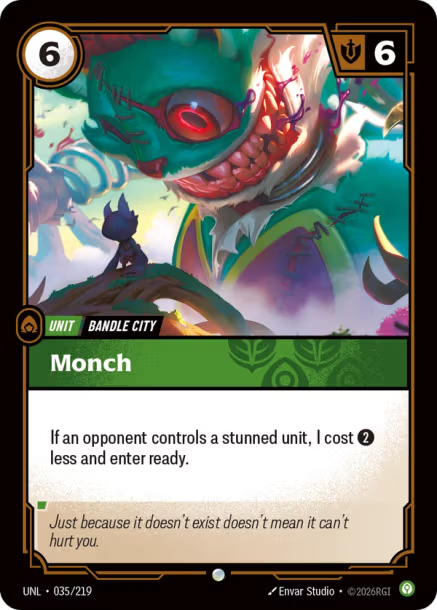 Monch FOIL Unleashed