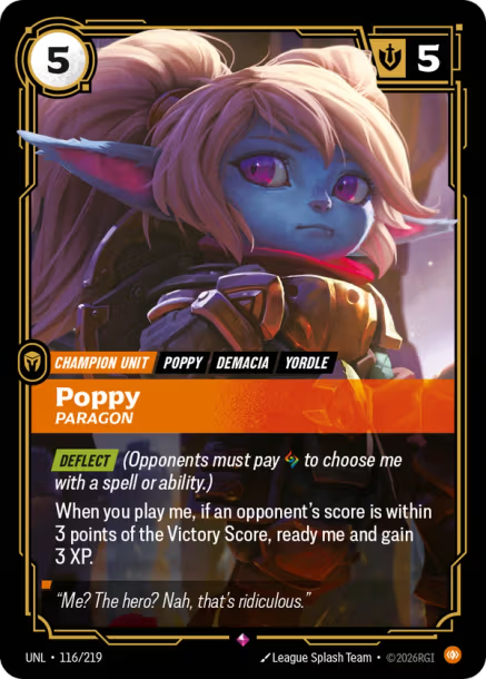 Poppy, Paragon Unleashed