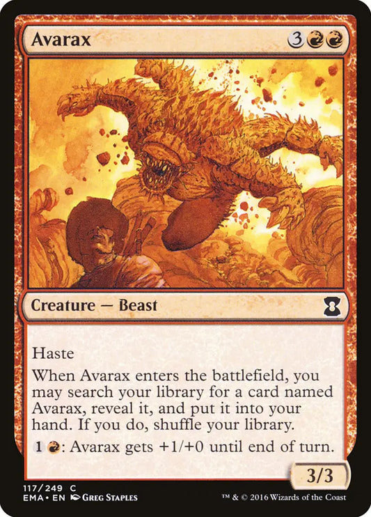 Avarax Eternal Masters