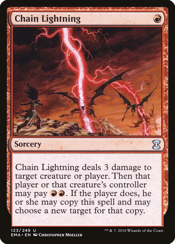 Chain Lightning Eternal Masters