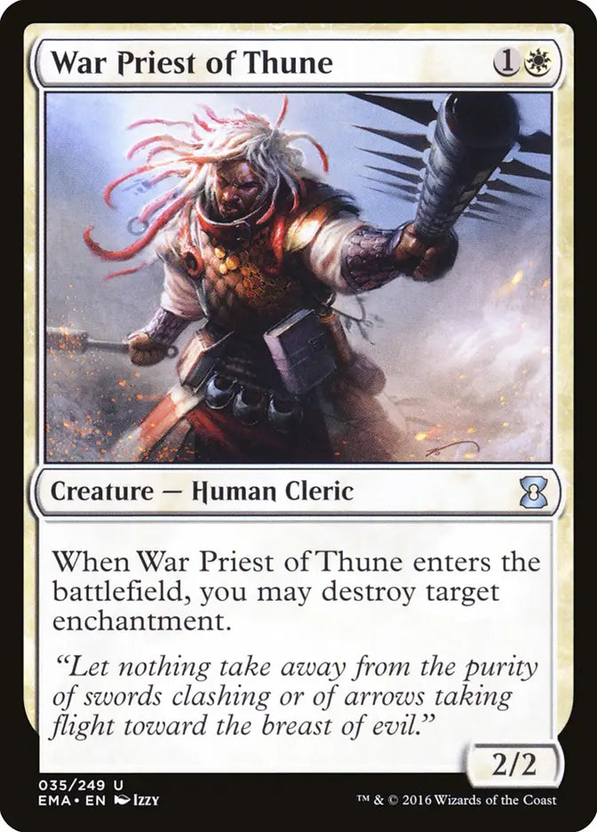 War Priest of Thune Eternal Masters