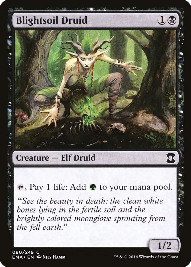 Blightsoil Druid Eternal Masters