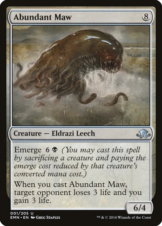 Abundant Maw Eldritch Moon
