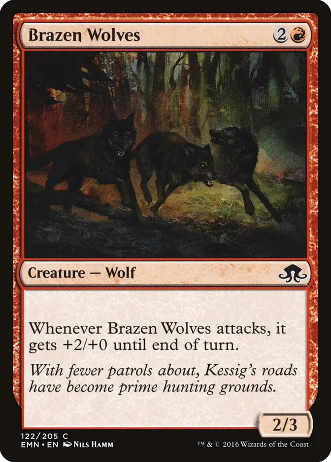 Brazen Wolves Eldritch Moon