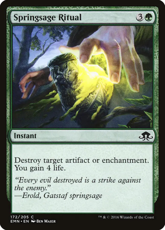 Springsage Ritual Eldritch Moon