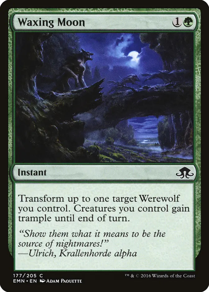Waxing Moon Eldritch Moon