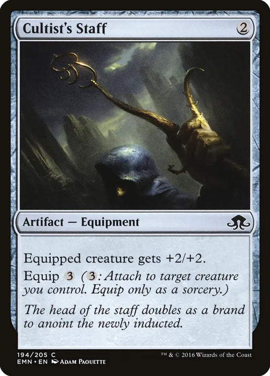 Cultist's Staff Eldritch Moon