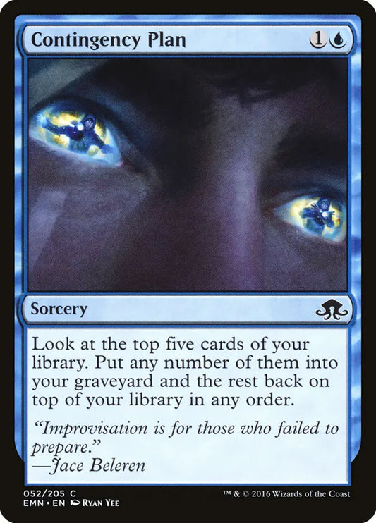 Contingency Plan Eldritch Moon