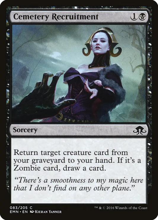 Cemetery Recruitment Eldritch Moon