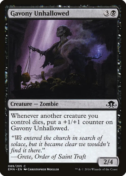 Gavony Unhallowed Eldritch Moon