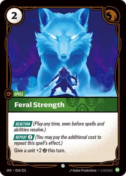 Feral Strength Spiritforged