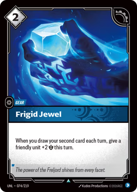 Frigid Jewel Unleashed