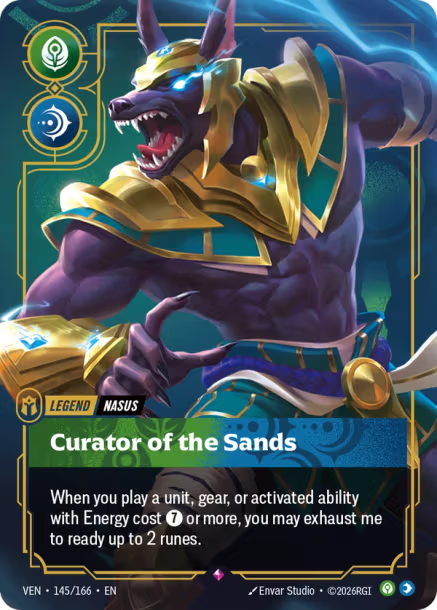 Nasus Curator of the Sands Vendetta
