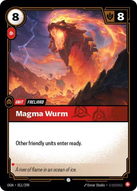FOIL Magma Wurm Origins