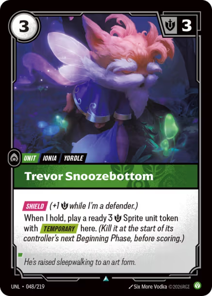 Trevor Snoozebottom Unchained