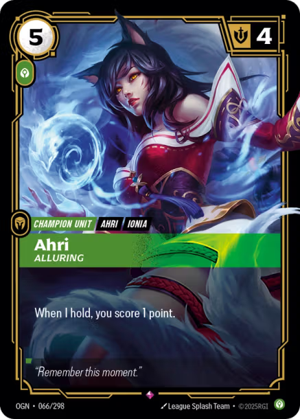 Ahri, Alluring Origins