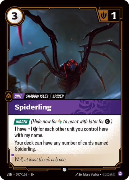 Spiderling Vendetta