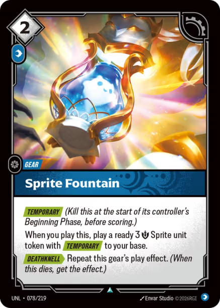 Sprite Fountain Unleashed