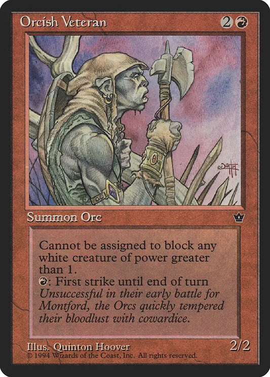 Orcish Veteran (Hoover) Fallen Empire