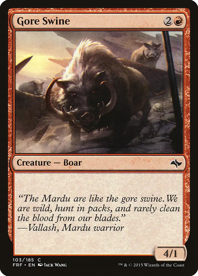 Gore Swine Fate Reforged