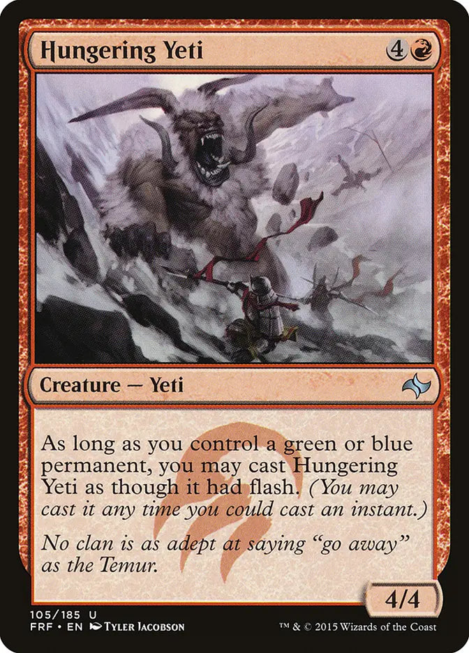 Hungering Yeti Fate Reforged