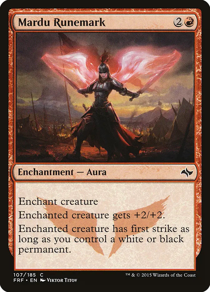 Mardu Runemark Fate Reforged