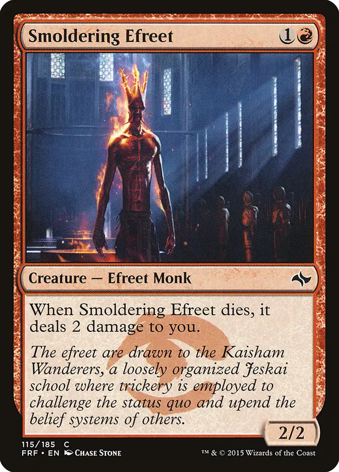Smoldering Efreet Fate Reforged