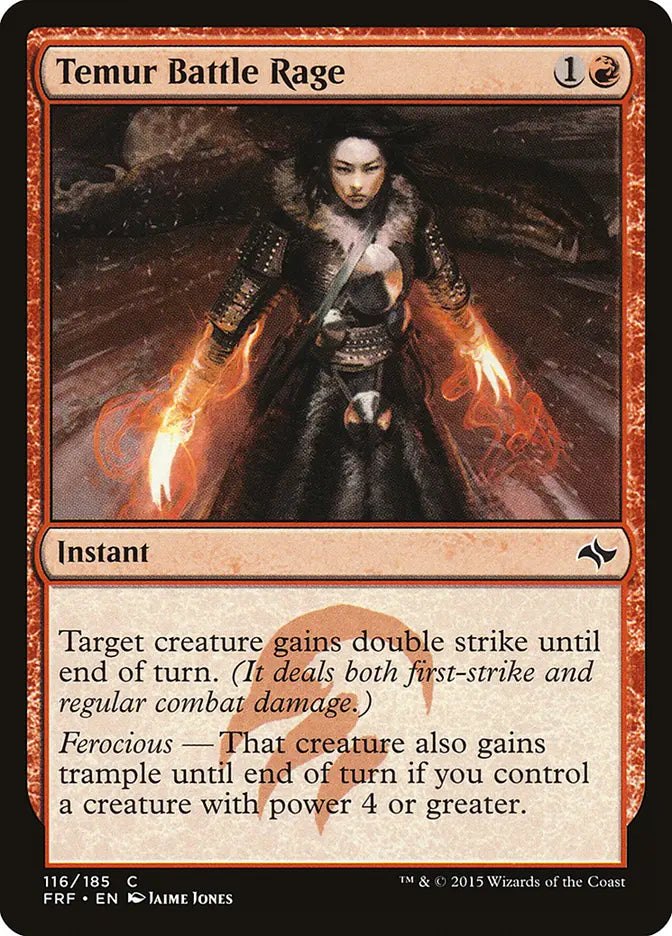 Temur Battle Rage Fate Reforged