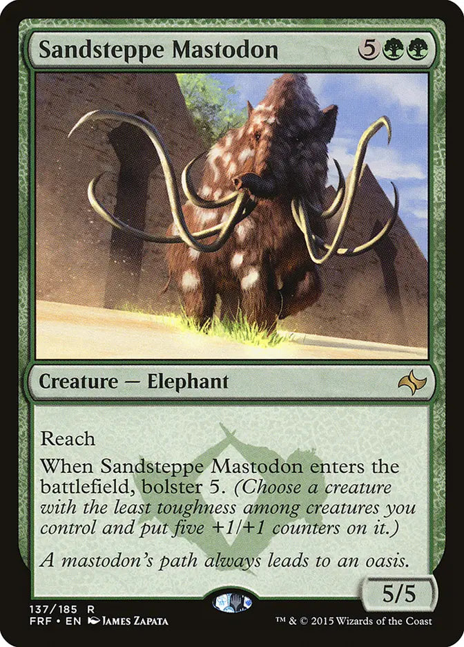 Sandsteppe Mastodon Fate Reforged