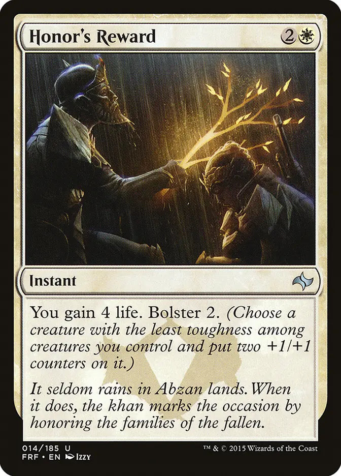 Honor's Reward Fate Reforged