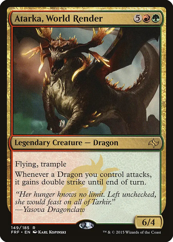 Atarka, World Render Fate Reforged